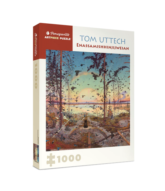 Pomegranate, Tom Uttech: Enassamishhinjijweian 1000-piece Jigsaw Puzzle