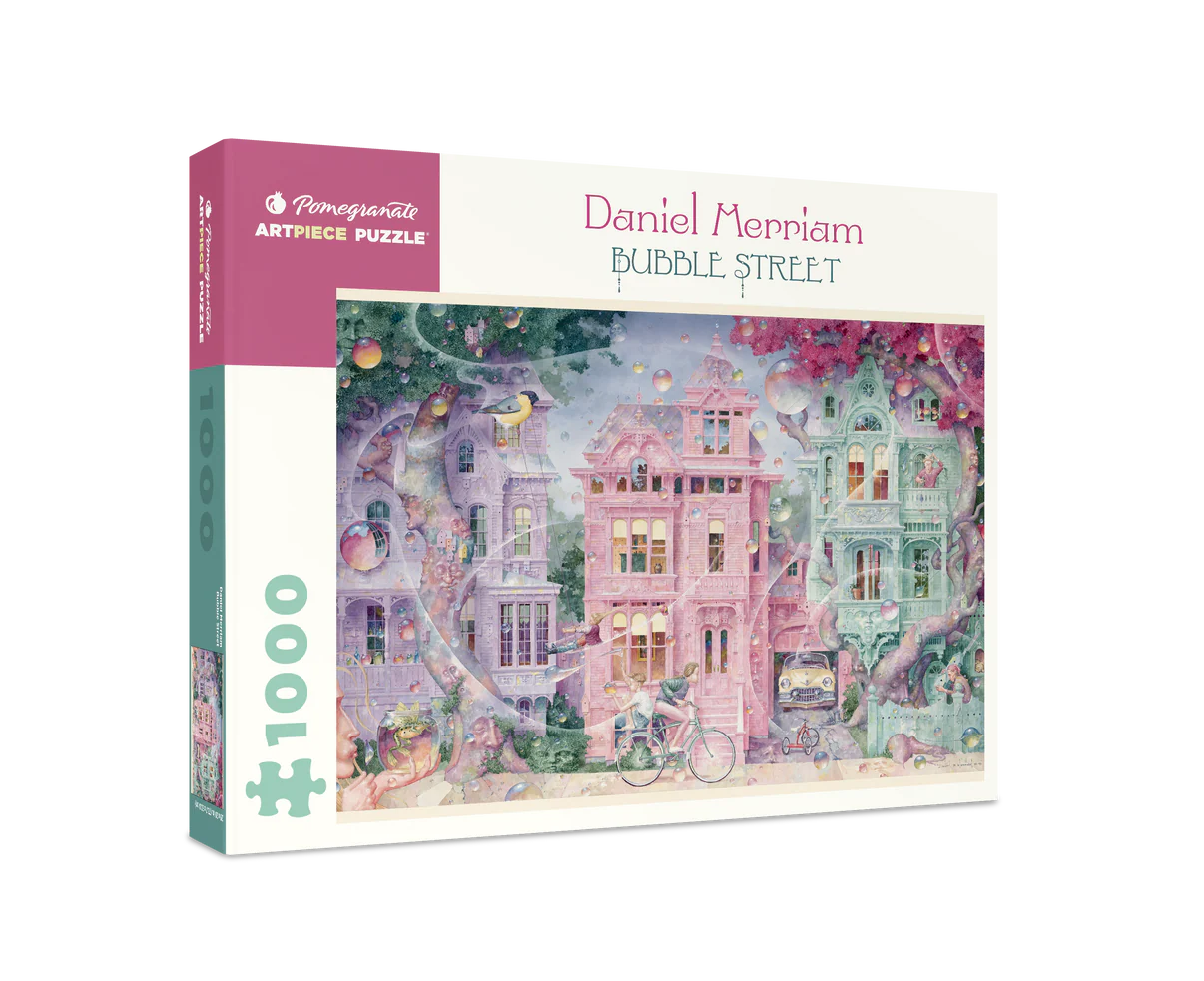 Pomegranate, Daniel Merriam: Bubble Street 1000-Piece Jigsaw Puzzle