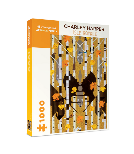 Pomegranate, Charley Harper: Isle Royale 1000-Piece Jigsaw Puzzle
