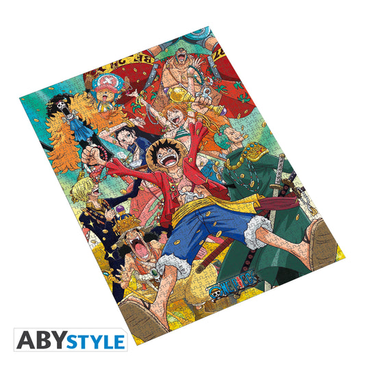 ABYstyle One Piece Straw Hat Crew Jigsaw Puzzle 1000 Pcs