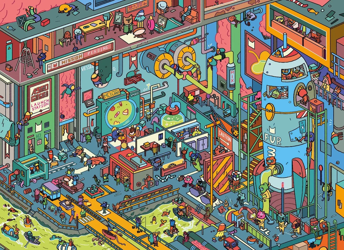 ODD PIECES AstroGastro (FOR UNEXPECTED HUMOR)1000pcs