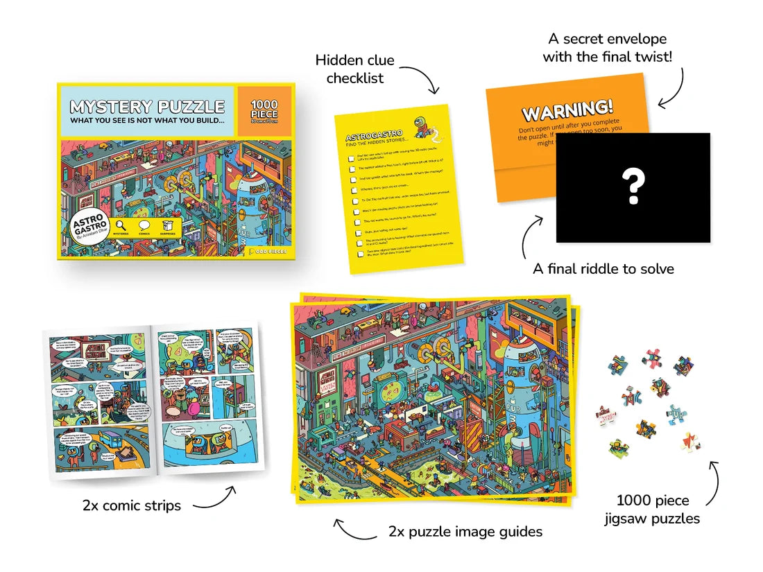 ODD PIECES AstroGastro (FOR UNEXPECTED HUMOR)1000pcs