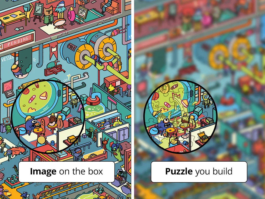 ODD PIECES AstroGastro (FOR UNEXPECTED HUMOR)1000pcs