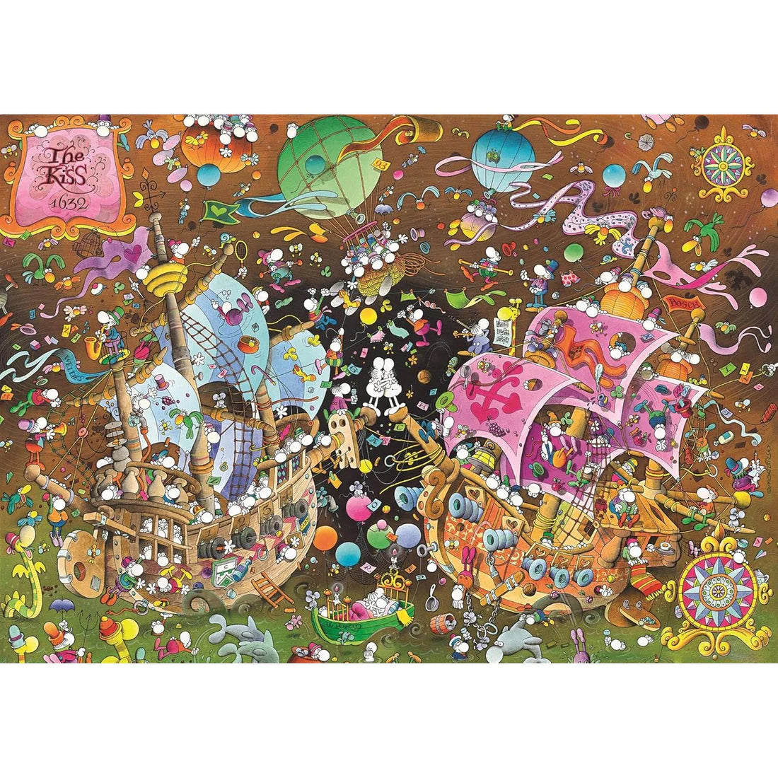 CLEMENTONI MORDILLO - THE KISS 6000pcs