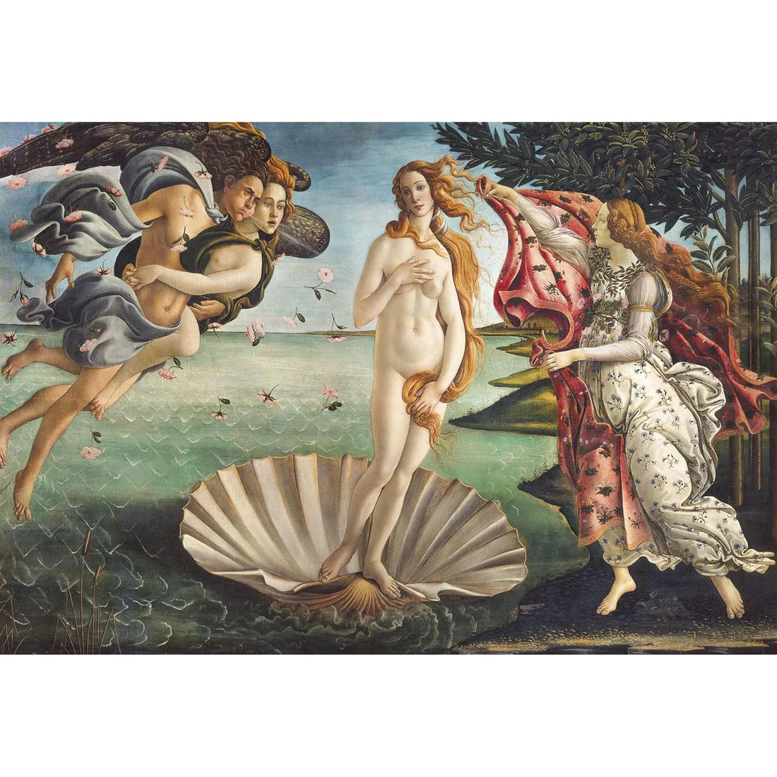 CLEMENTONI MUSEUM: THE BIRTH OF VENUS - BOTTICELLI 2000 PCS