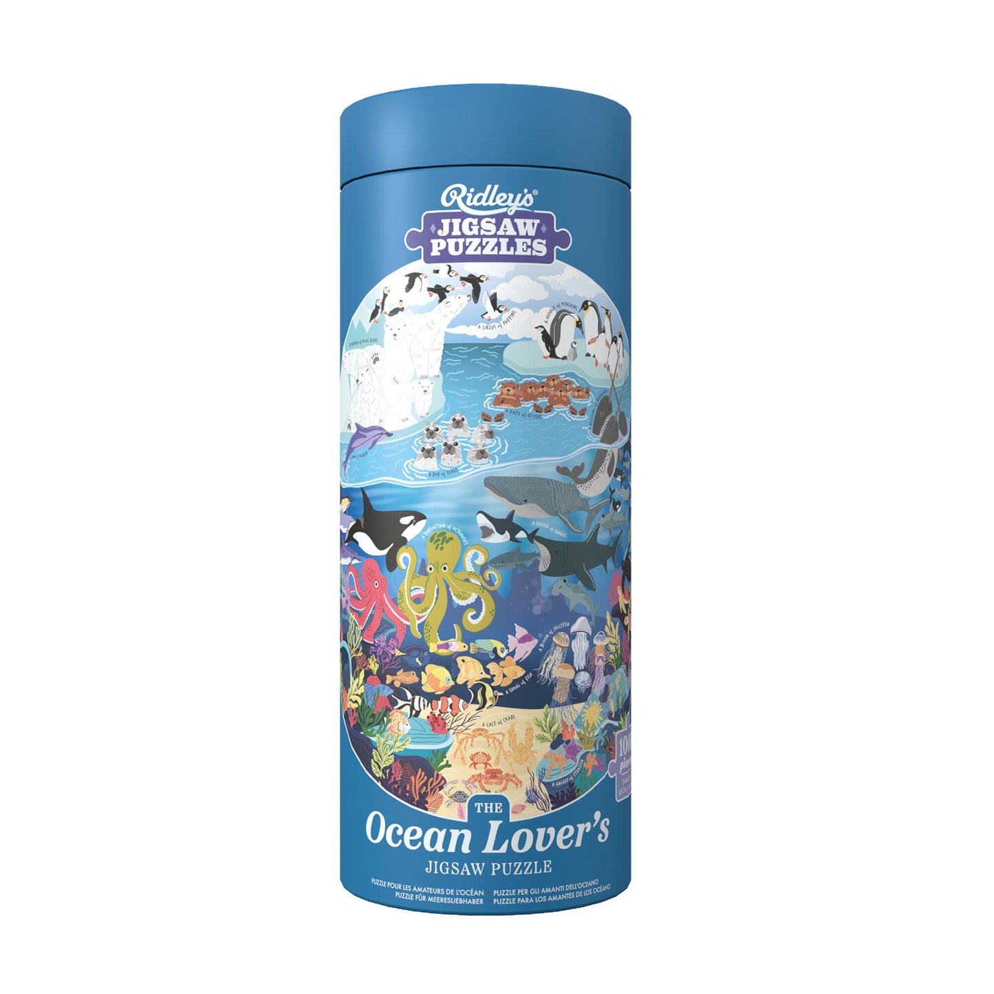 RIDLEY'S Ocean Lover's 1000-Piece Jigsaw Puzzle