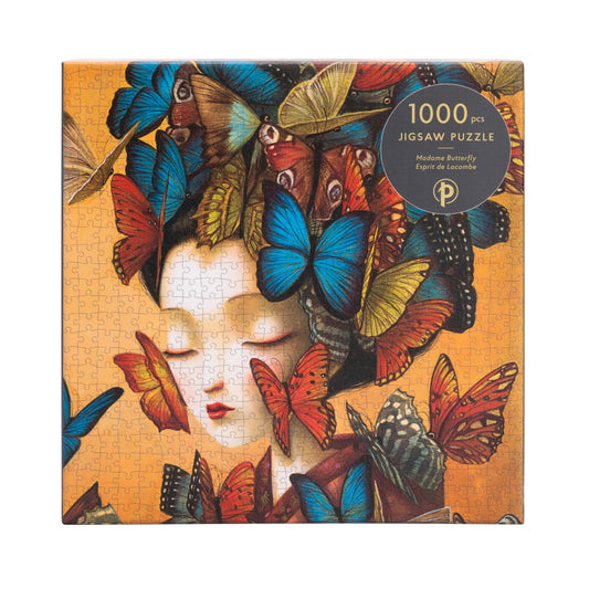 PAPERBLANKS Madame Butterfly 1000 Piece Jigsaw Puzzle by Paperblanks (Esprit de Lacombe)