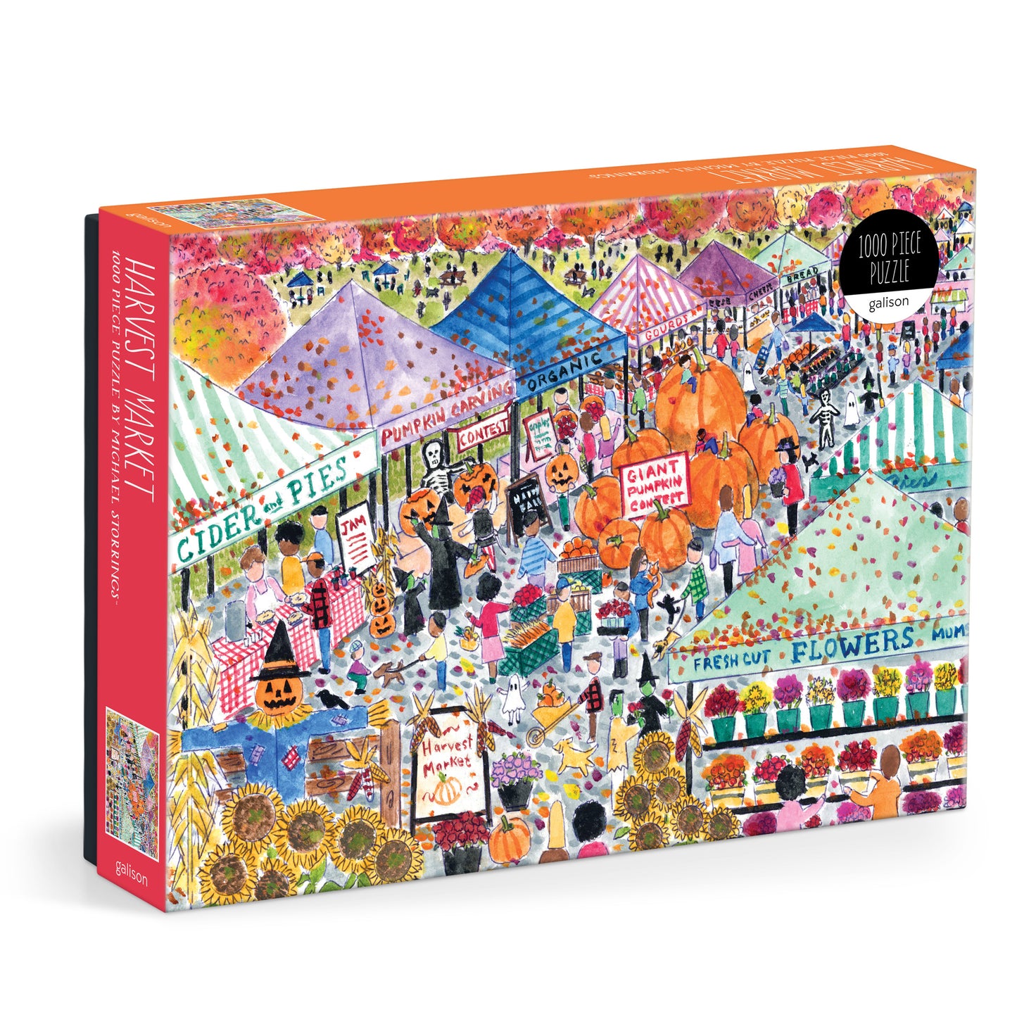GALISON Michael Storrings Harvest Market 1000 Piece Puzzle