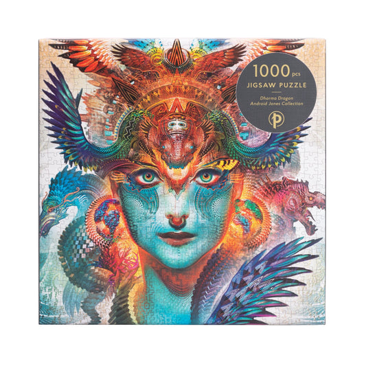 PAPERBLANKS Dharma Dragon 1000 Piece Jigsaw Puzzle (Android Jones Collection)