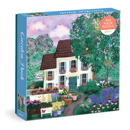 GALISON Joy Laforme Garden Path 500 Piece Puzzle