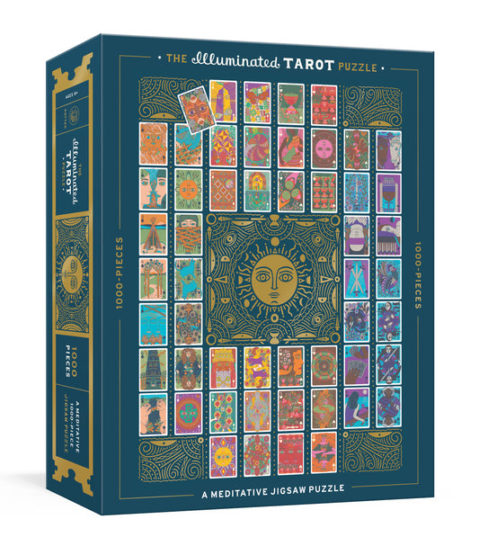 Illuminated Tarot Puzzle, The A Meditative 1000-Piece Jigsaw Puzzle