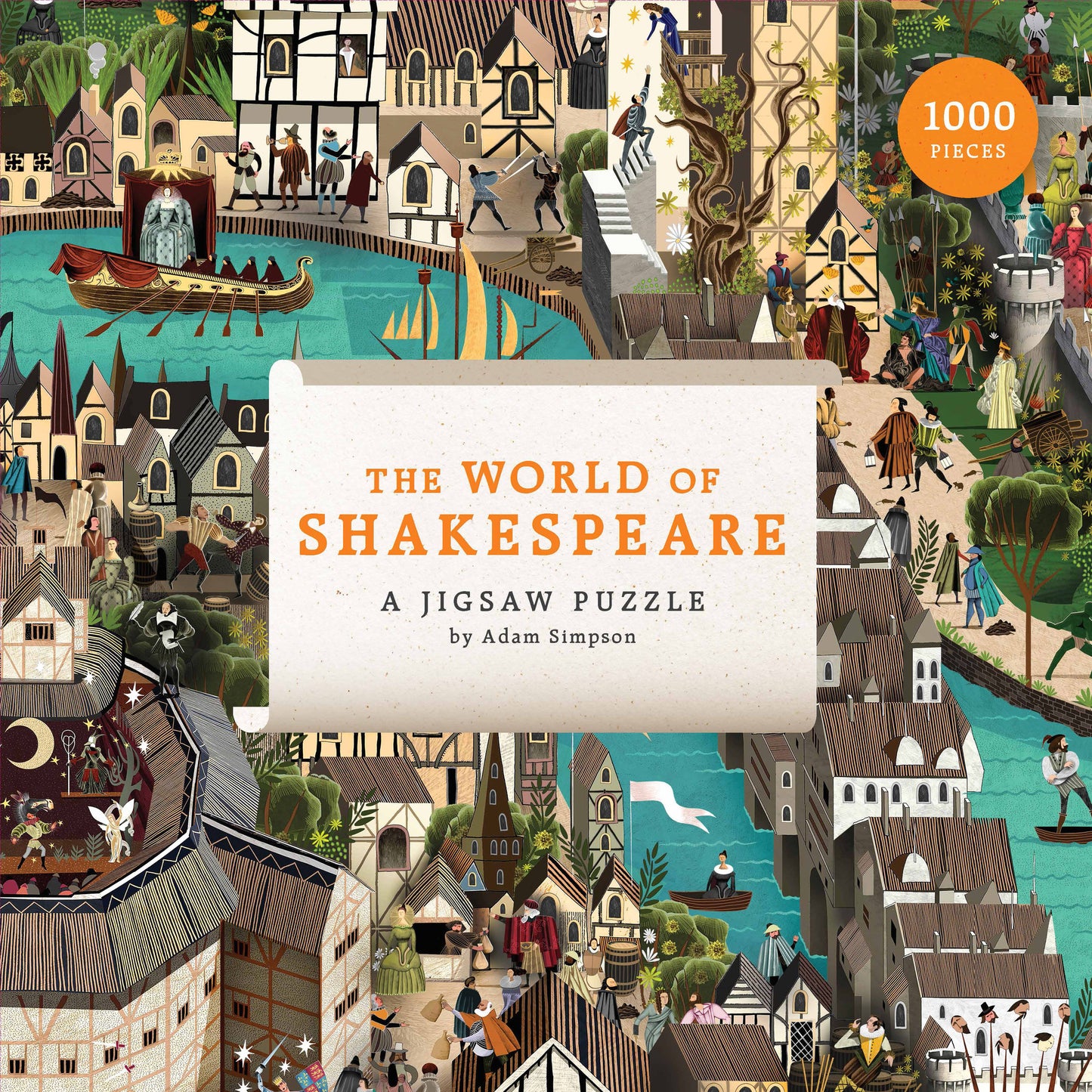 LAURENCE KING The World of Shakespeare 1000 Piece Puzzle
