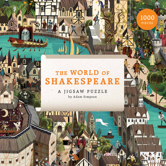LAURENCE KING The World of Shakespeare 1000 Piece Puzzle