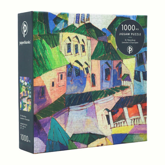 PAPERBLANKS St. Petersburg 1000 Piece Jigsaw Puzzle (Lentulov's Cityscapes)