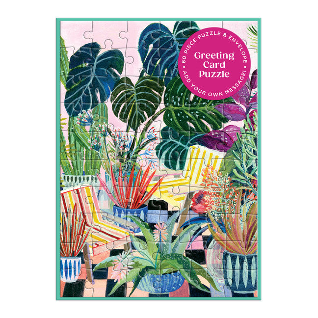 GALISON Potted Greeting Card Puzzle
