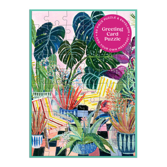 GALISON Potted Greeting Card Puzzle