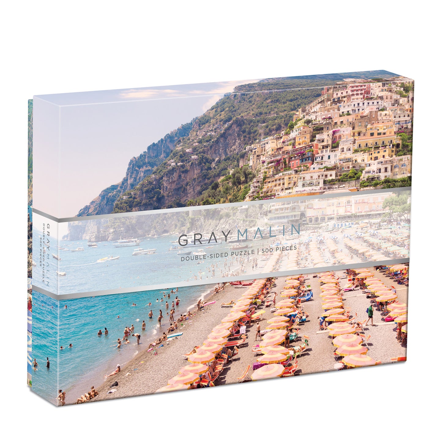 GALISON Gray Malin Italy 2-Sided 500 Piece Puzzle