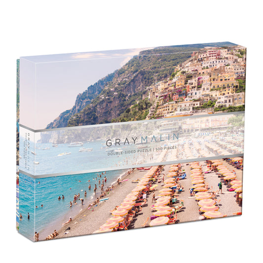 GALISON Gray Malin Italy 2-Sided 500 Piece Puzzle