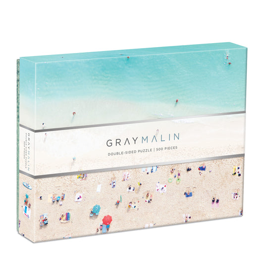 GALISON Gray Malin The Hawaii Beach Double Sided 500 Piece Puzzle