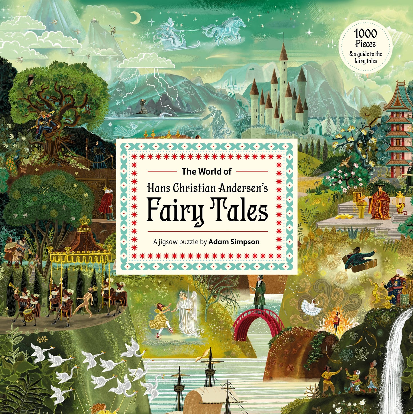 LAURENCE KING The World of Hans Christian Andersen's Fairy Tales: A 1000-piece jigsaw puzzle by Adam Simpson