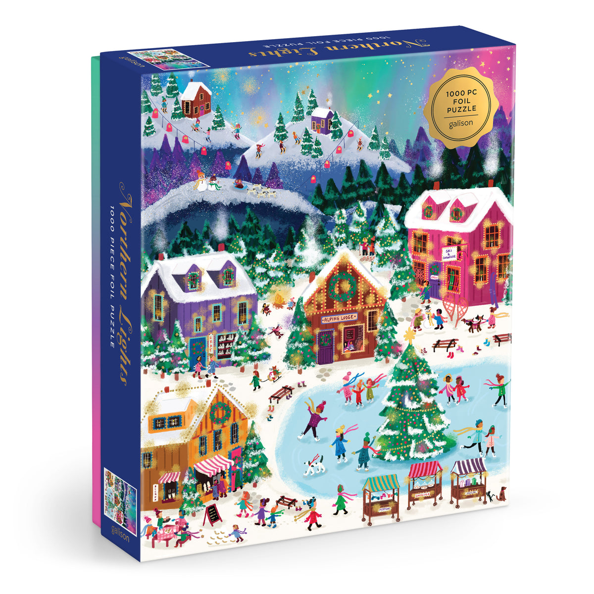 GALISON Joy Laforme Northern Lights 1000 Piece Foil Puzzle