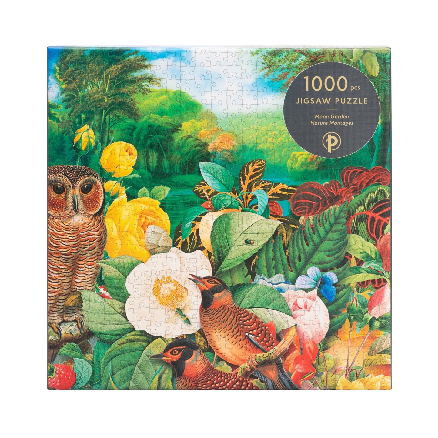 PAPERBLANKS Moon Garden 1000 Piece Jigsaw Puzzle by Paperblanks (Nature Montages)