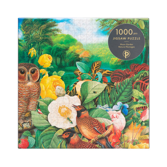 PAPERBLANKS Moon Garden 1000 Piece Jigsaw Puzzle by Paperblanks (Nature Montages)