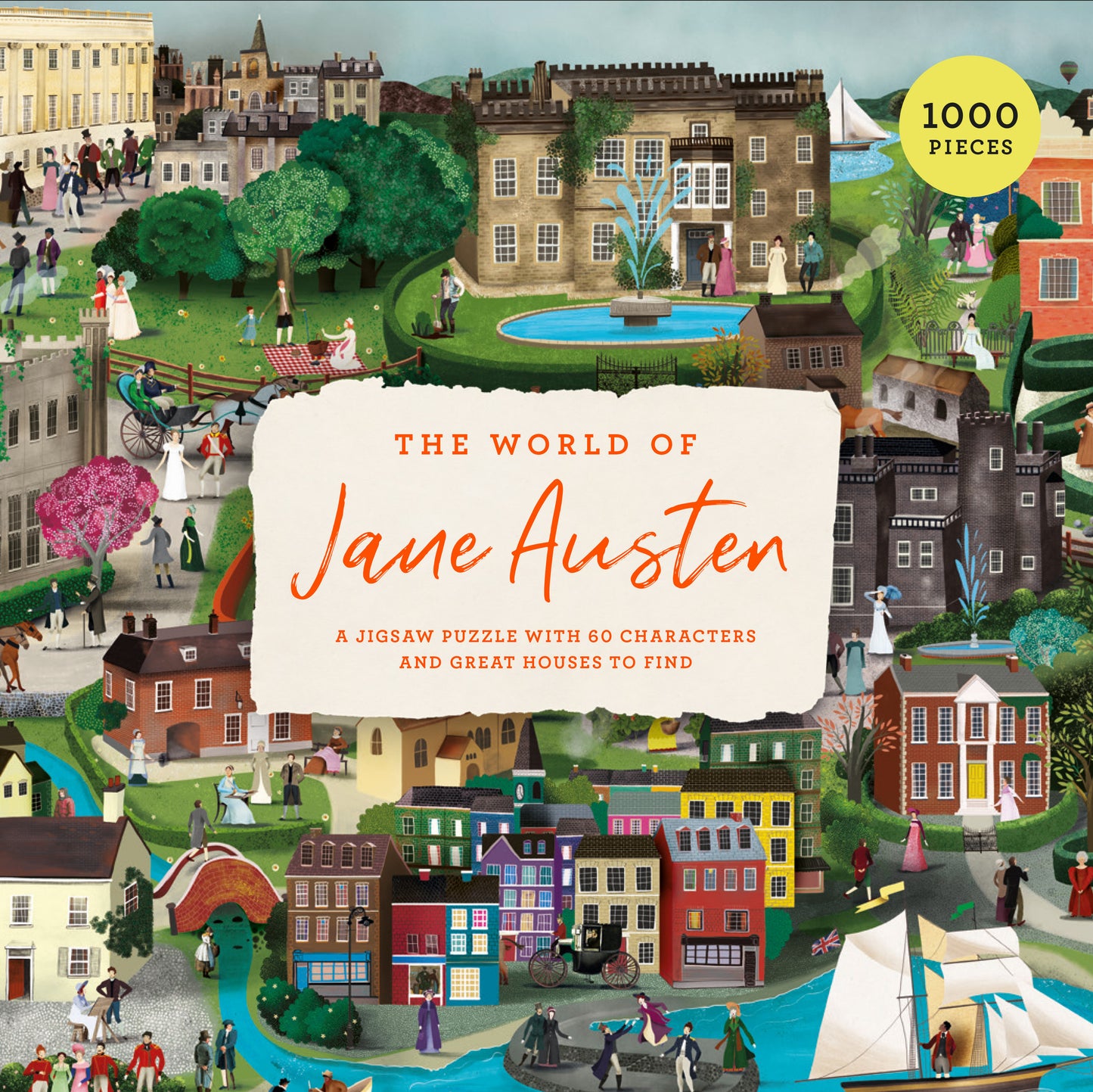 LAURENCE KING The World of Jane Austen 1000 Piece Puzzle