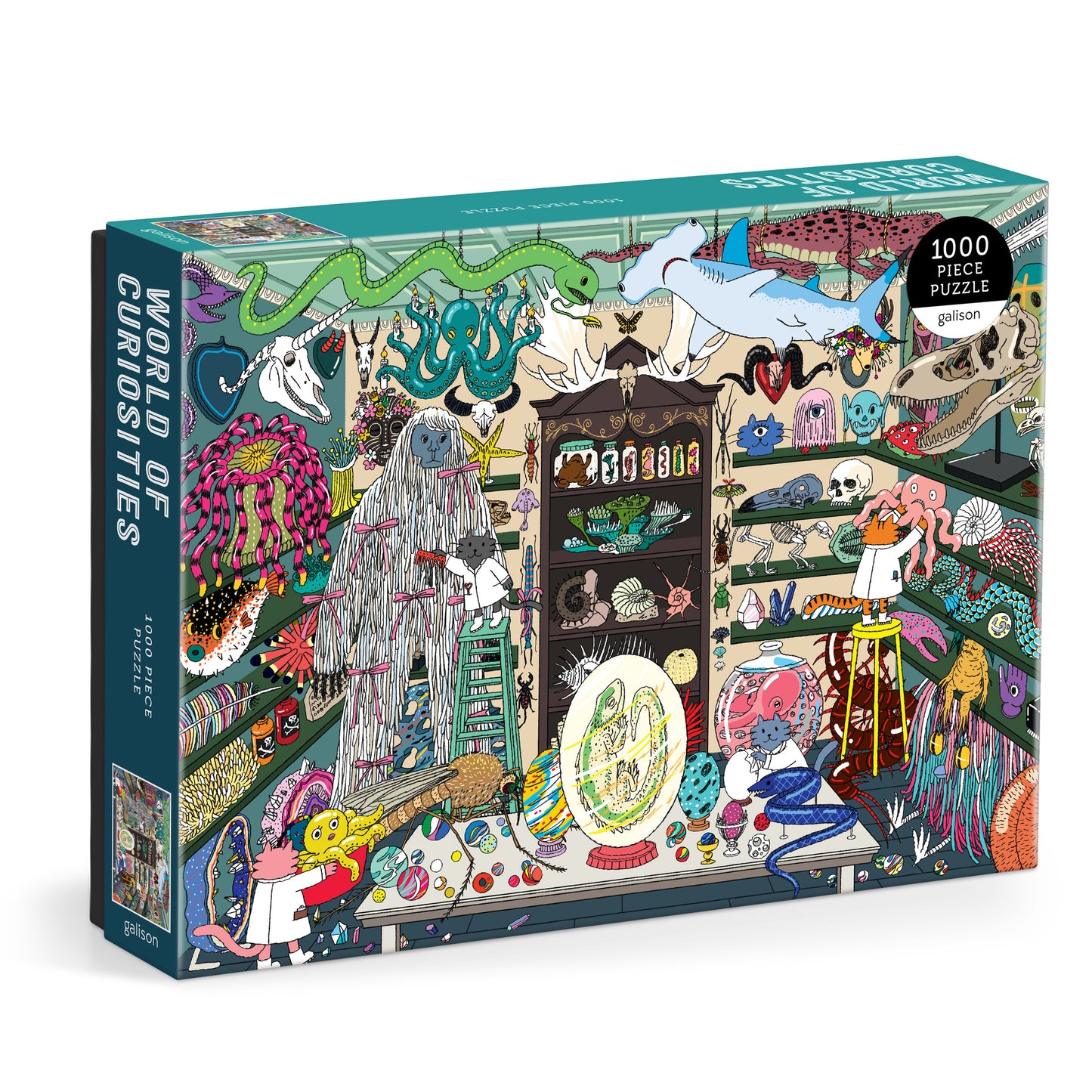 GALISON World of Curiosities 1000 Piece Puzzle