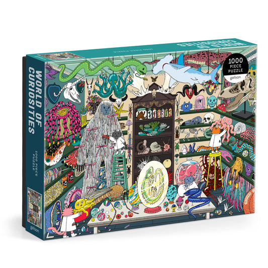 GALISON World of Curiosities 1000 Piece Puzzle