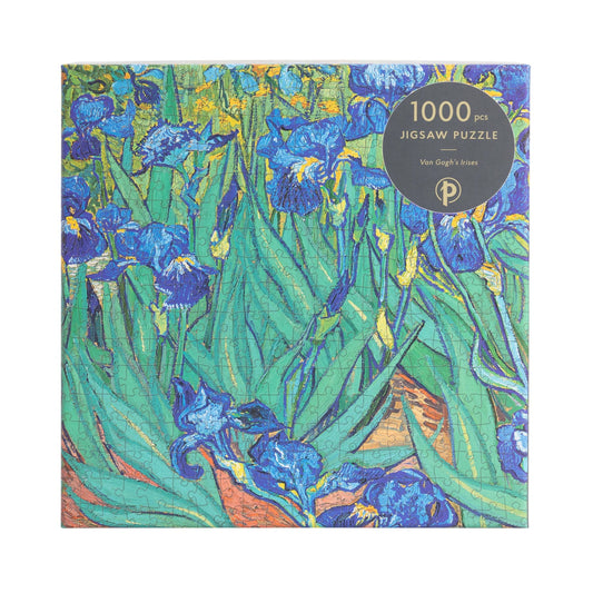 PAPERBLANKS Van Gogh's Irises 1000 Piece Jigsaw Puzzle, The J. Paul Getty Museum Collection (Van Gogh's Irises)