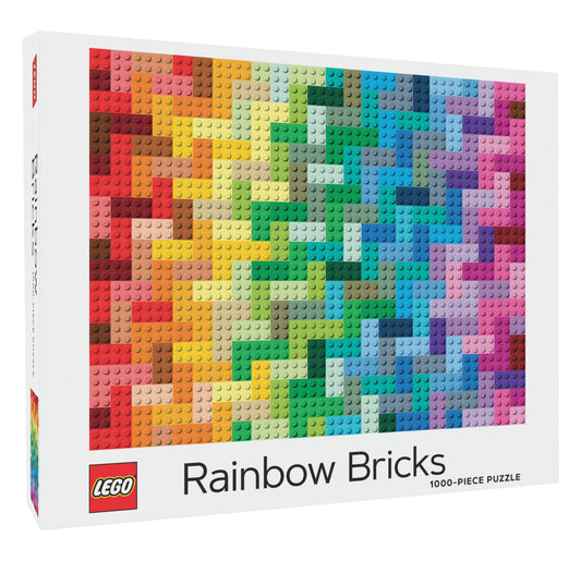 CHRONICLE BOOKS LEGO Rainbow Bricks Puzzle