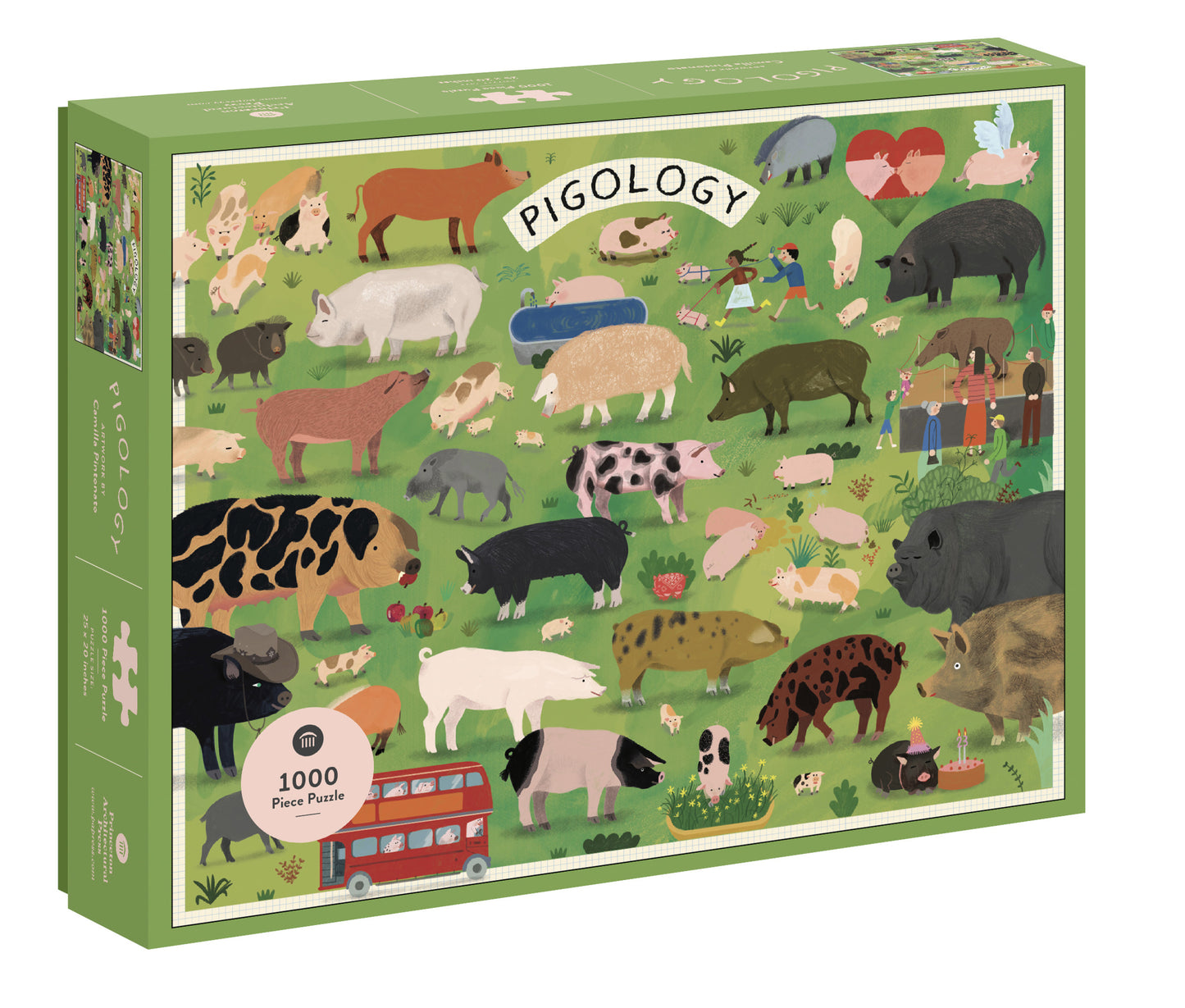 CHRONICLE BOOKS Pigology 1000pcs