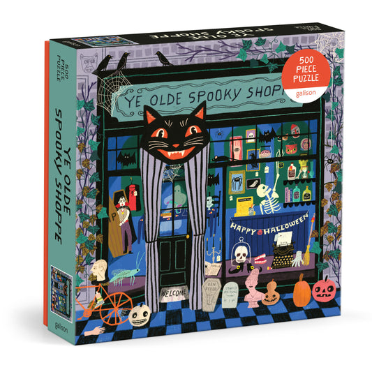 GALISON Ye Olde Spooky Shoppe 500 Piece Puzzle