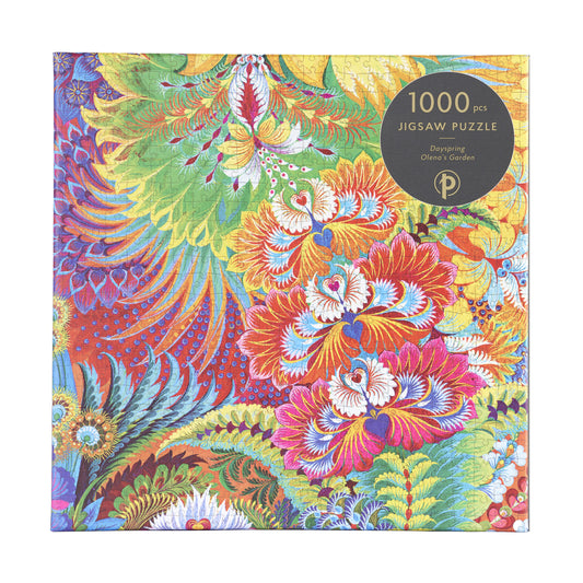 PAPERBLANKS Dayspring 1000 Piece Jigsaw Puzzle (Olena's Garden)