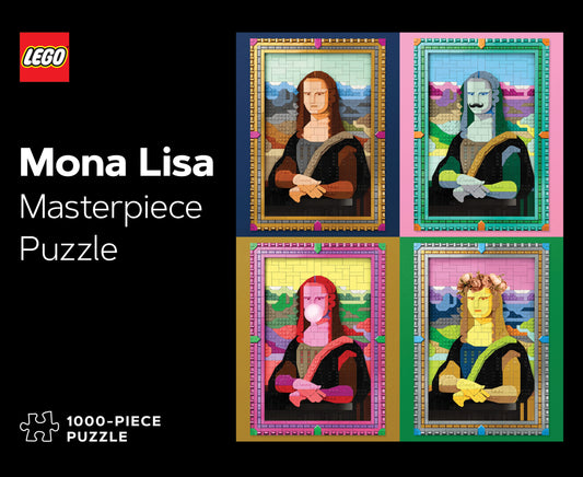 CHRONICLE BOOKS LEGO Masterpiece Puzzle: Mona Lisa 1000-Piece Puzzle
