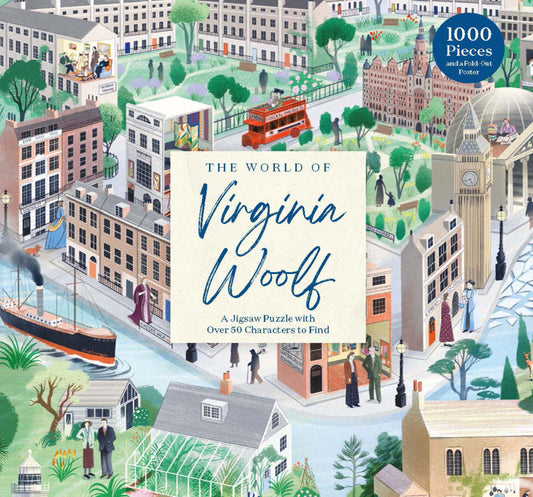 LAURENCE KING The The World of Virginia Woolf 1000 Piece Puzzle
