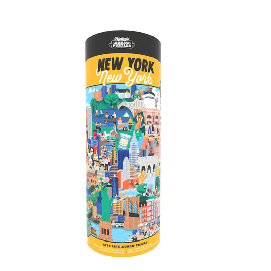 RIDLEY'S New York, New York! City Life 1000-piece Jigsaw Puzzle