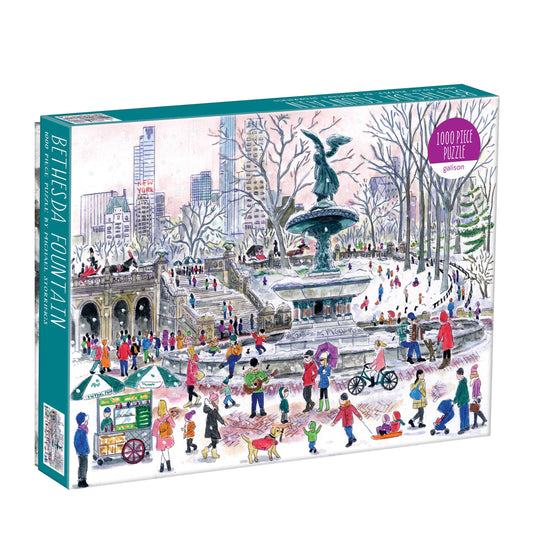 GALISON Michael Storrings Bethesda Fountain 1000 Piece Puzzle