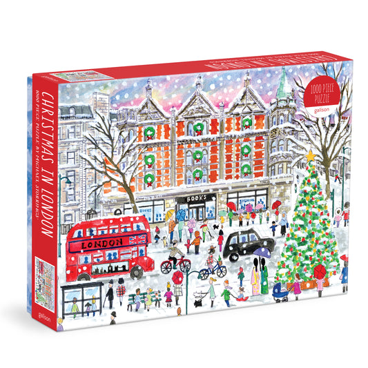 GALISON Michael Storrings Christmas in London 1000 Piece Puzzle