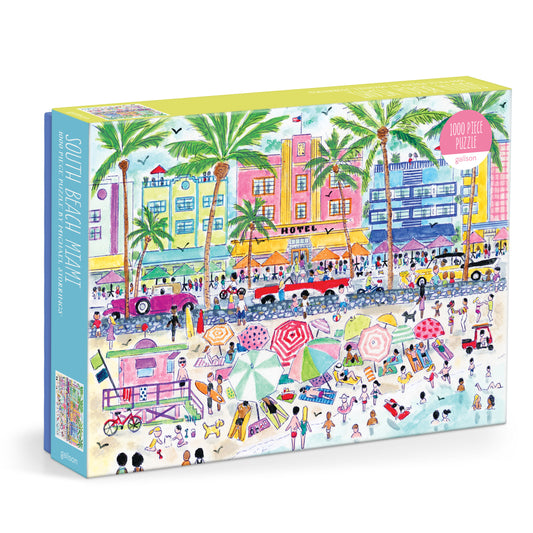 GALISON Michael Storrings South Beach Miami 1000 Piece Puzzle
