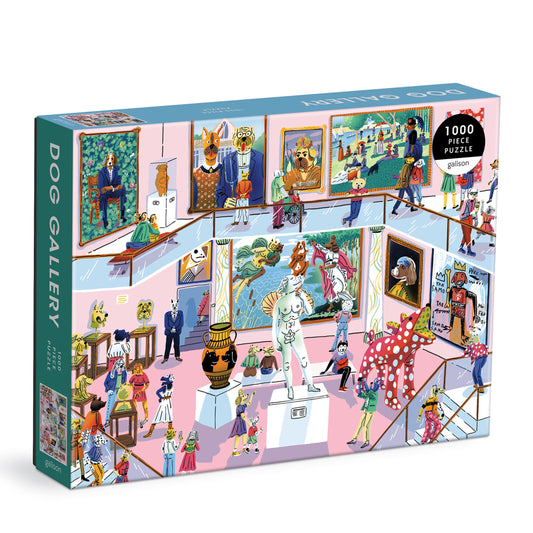 GALISON Dog Gallery 1000 Piece Puzzle