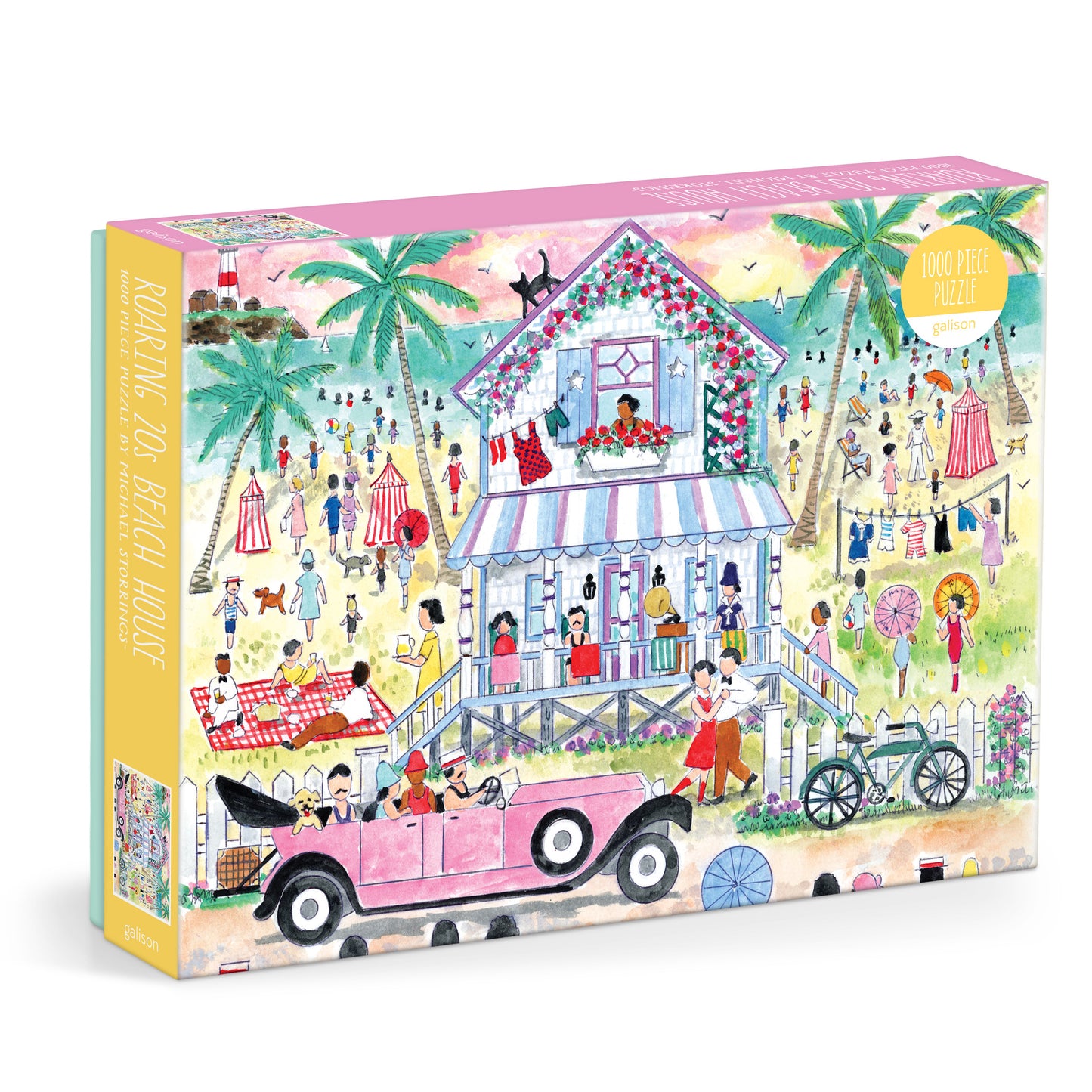 GALISON Michael Storrings Roaring 20s Beach House 1000 Piece Puzzle