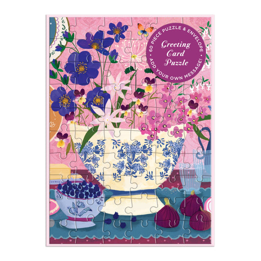 GALISON Joy Laforme Art of the Table Greeting Card Puzzle