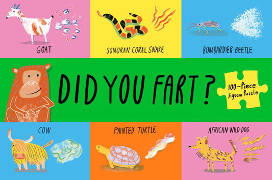 LAURENCE KING Did You Fart? Jigsaw Puzzle: A 100-piece jigsaw puzzle