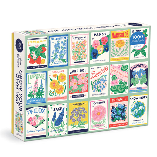 GALISON Ever Upward Grow Your Own Way 1000 Piece Puzzle