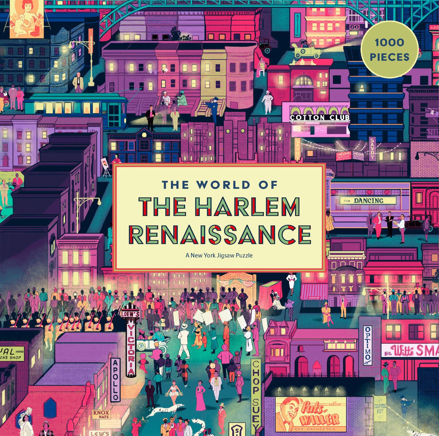 LAURENCE KING The World of the Harlem Renaissance 1000 Piece Puzzle