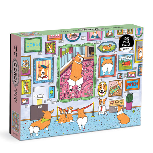 GALISON Museum of the Corgi 1000 Piece Puzzle