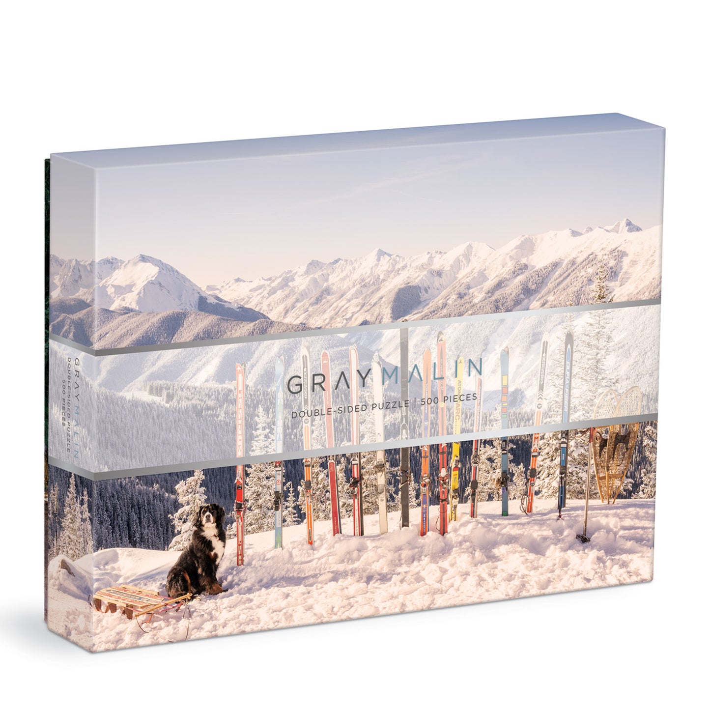 GALISON Gray Malin The Winter Holiday 500 Piece Double Sided Puzzle