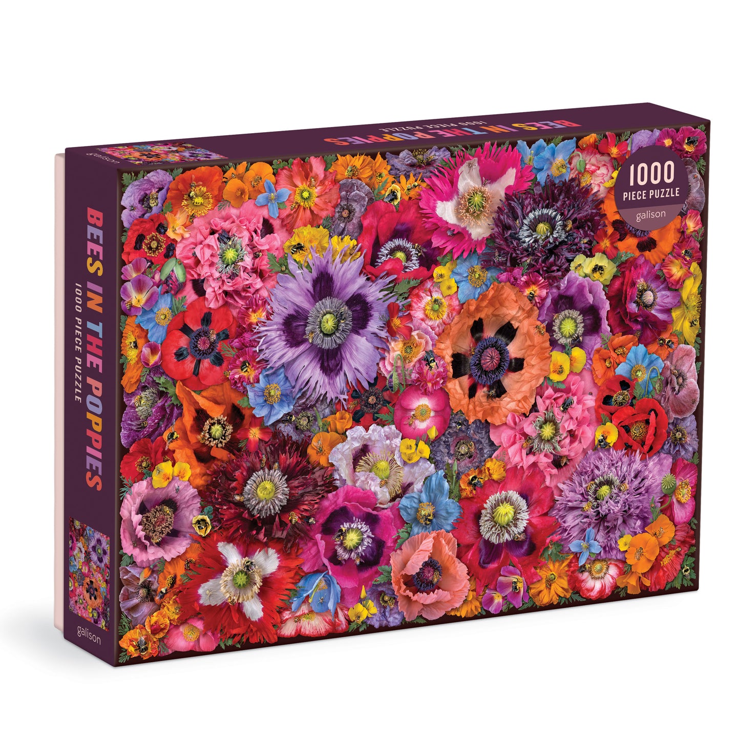 GALISON Bees in the Poppies 1000 Piece Puzzle